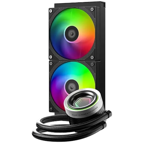 Система жидкостного охлаждения ID-Cooling FX240 INFINITY ARGb черный 120мм алюминий+медь 2000rpm 27.2db 4-pin 300W