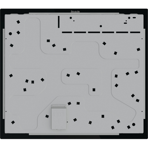 Варочная панель Gorenje ECT642BCSCE, 59 см, Hi-Light, 4 конфорки, таймер, сенсорное управление, шлифованный передний край, PowerBoost, дисплей, блокировка от детей, черный