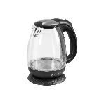 Чайник Energy E-250 (1.7 л) стекло/пластик черный
