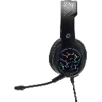Гарнитура Oklick HS-L930G чёрный/синий, проводная, USB, подсветка