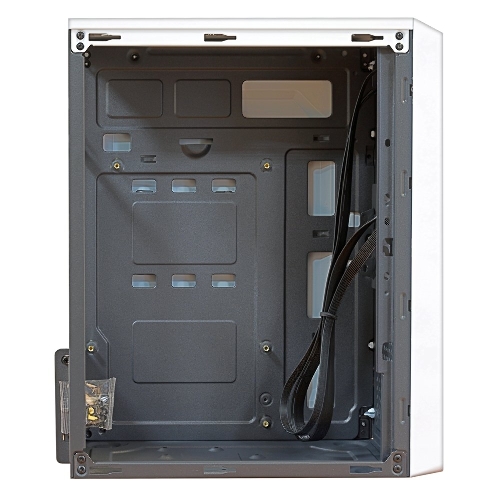 Компьютерный корпус MiniTower Ginzzu B185 White mATX,2xUSB 2.0, белый,w/o PSU, w/o fan (Ginzzu B185)