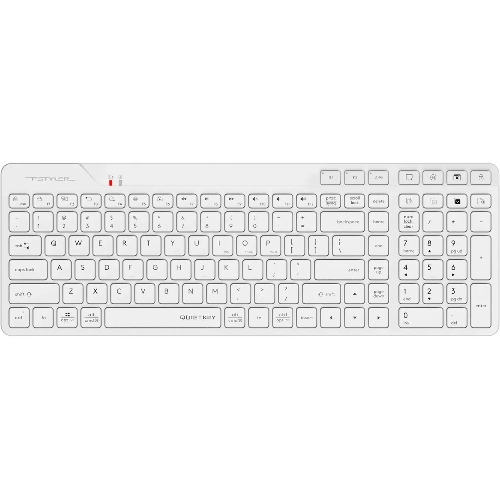 Клавиатура A4Tech Fstyler FBK27C AS белый USB беспроводная BT/Radio slim Multimedia (FBK27C AS)