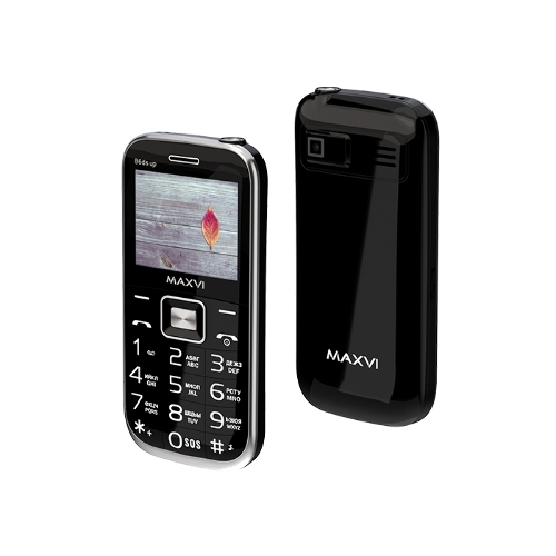 Мобильный телефон Maxvi B6ds up черный