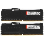 Оперативная память Kingston Fury Beast, DDR5, 16Gb (2x8GB), 5600MHz, CL40, DIMM, с радиаторами, RGB, черный
