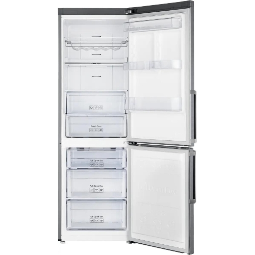 Холодильник Samsung RB33J3515S9/EF серебристый двухкамерный 231/90л морозилка снизу, No Frost