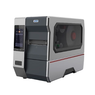 Принтер этикеток термотрансферный iDPRT iK4 Industrial 300 dpi, 254 мм/cек, Bluetooth, Ethernet, USB, серый