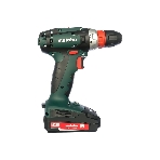 Дрель-шуруповерт Metabo BS 18 Quick 602217500, Аккумуляторный, 18В, 2 АКБ, Кейс