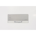 Холодильник Weissgauff CBN2WC2W2 INVERTER белый двухкамерный 280/108л морозилка снизу, No Frost