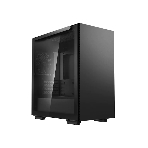 Компьютерный корпус Deepcool MACUBE 110 BK без БП, боковое окно (закаленное стекло), черный, mATX