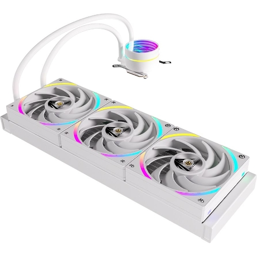 Система жидкостного охлаждения Formula Oasis L360 ARGb белый 120мм алюминий+медь 2000rpm 27db 4-pin 360W