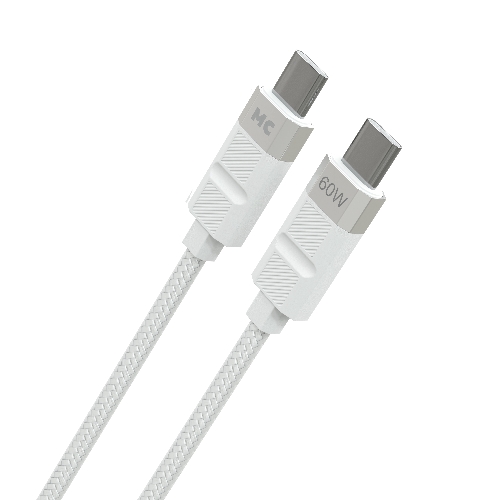 Дата-кабель MORE CHOICE (4620202555007) K87aa 2м USB 3.0A PD60W для Type-C Type-C- 2м, белый