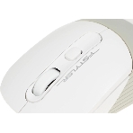 Мышь проводная A4Tech Fstyler FM10 белый/серый, 1600 dpi, USB, кнопки - 4