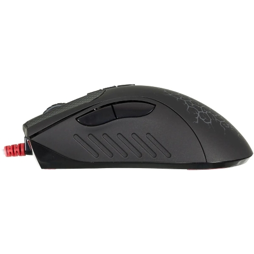 Мышь проводная A4Tech Bloody A90 черный, 6200 dpi, USB, кнопки - 8
