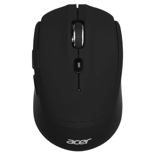 Мышь беспроводная Acer OMR040 черный, 1600 dpi, радиоканал, USB, кнопки - 6