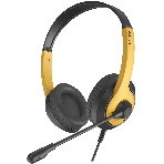 Гарнитура A4Tech Fstyler FH100U желтый/черный, проводная