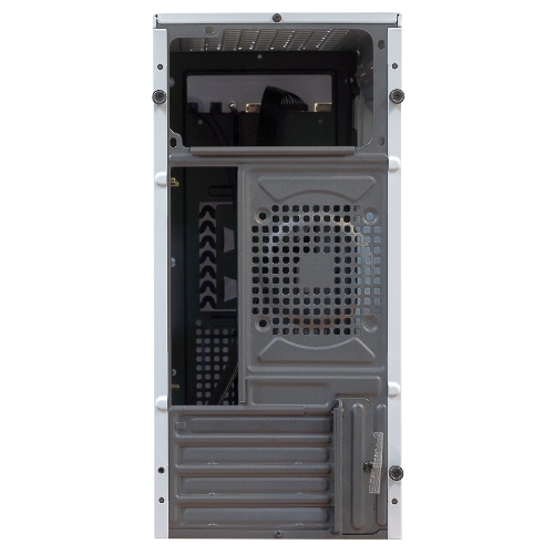 Компьютерный корпус MiniTower Ginzzu B185 White mATX,2xUSB 2.0, белый,w/o PSU, w/o fan (Ginzzu B185)