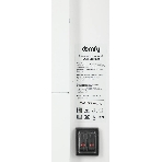 Конвектор электрический Domfy DCW-CH1020 белый, 2000 Вт, 30 м2, термостат
