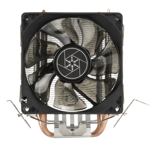 Кулер универсальный Silverstone SST-KR03 Kryton CPU Cooler, low noise, silent hydraulic bearing 92мм blue LED fan, universal Socket compatibility