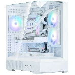 Компьютерный корпус ZALMAN P40 Prism, ATX, белый, WINDOW, 2x3.5