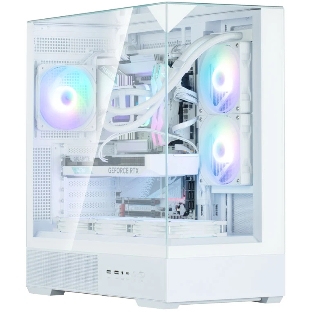 Компьютерный корпус ZALMAN P40 Prism, ATX, белый, WINDOW, 2x3.5