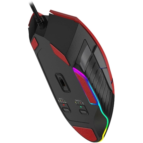 Мышь проводная A4Tech Bloody W95 Max Sports красный/черный оптическая (12000dpi) USB (10but)