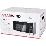 Микроволновая печь Starwind SMW2820 серебристый/черный, 20 л, 700 Вт, переключатели - сенсор