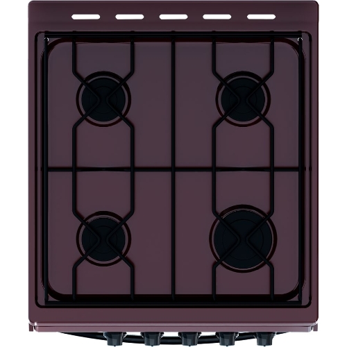 Плита газовая Flama RG 24019 B коричневый, конфорок 4 шт, духовка 50 л, 50 см x 85 см x 60 см