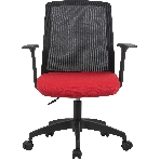 Кресло Cactus CS-MC222-BKRD черный, сетка