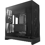 Компьютерный корпус без блока питания Case NZXT H9 Flow RGb+ (2025), Midi-Tower, TG, 6x140мм RGb + 1x120мм RGb, 2xUSB-A 3.2 + 1xUSB-C 3.2, E-ATX, ATX, mATX, mITX черный