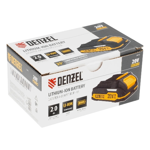 Батарея аккумуляторная Denzel BH-20-2.0, Li-Ion, 20 В, 2,0 А·ч