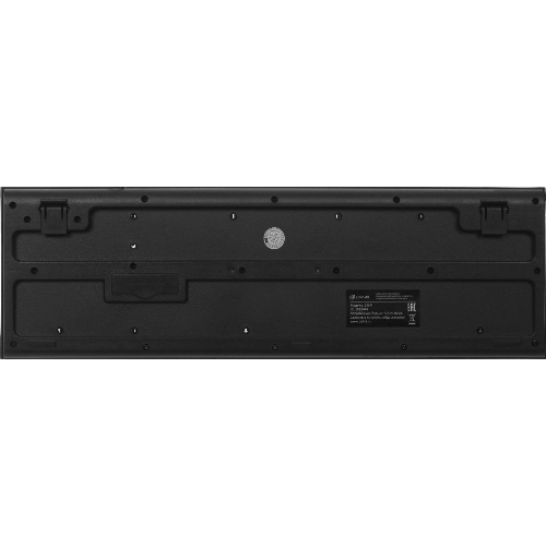 Клавиатура проводная Oklick 120M, USB, черный