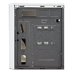 Компьютерный корпус MiniTower Ginzzu B185 White mATX,2xUSB 2.0, белый,w/o PSU, w/o fan (Ginzzu B185)