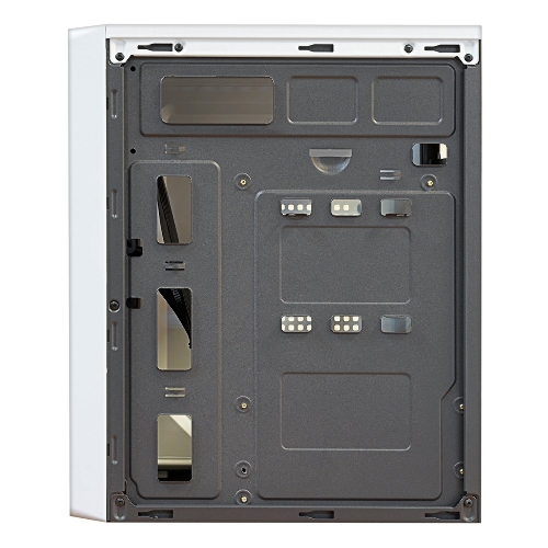 Компьютерный корпус MiniTower Ginzzu B185 White mATX,2xUSB 2.0, белый,w/o PSU, w/o fan (Ginzzu B185)