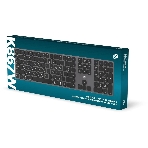 Клавиатура Oklick K867W беспроводная, Bluetooth, радиоканал, серый