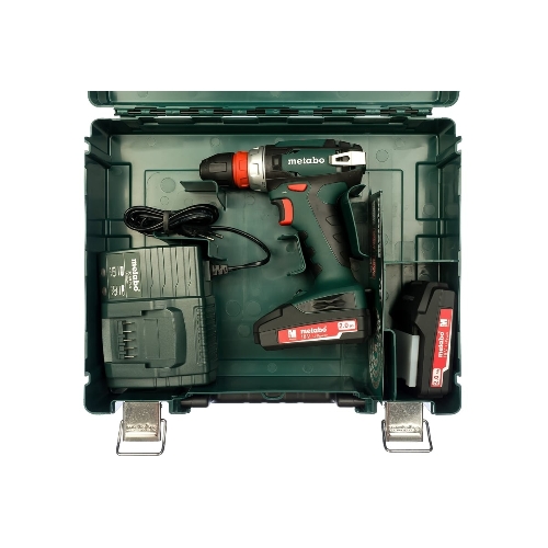 Дрель-шуруповерт Metabo BS 18 Quick 602217500, Аккумуляторный, 18В, 2 АКБ, Кейс