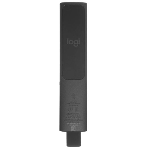 Презентер Logitech Spotlight Slate (серый, Bluetooth/2.4 GHz, перезаряжаемая литий-полимерная батарея 85мА·ч, 3D-акселерометр, гироскоп, кабель для зарядки, чехол) (арт. 910-004867, M/N: R-R0011/C-U0016)