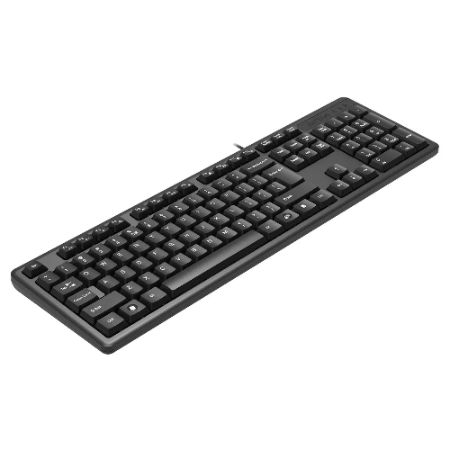 Клавиатура проводная A4Tech KR-3, USB, черный