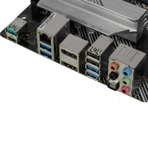 Материнская плата ASUS PRIME B550-PLUS, AM4, AMD B550, 4xDDR4, 6xSATA, 2xM.2, 1xPCIe 3.0 x16, 1xPCIe 4.0 x16, 3xPCIe x1, 1xDP, 1xHDMI, 1x 1Gb LAN, 1xUSB 3.2 Gen 2, 4xUSB 3.2 Gen 1, 2xUSB 2.0, 5x3.5 мм, 7.1, ATX