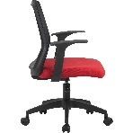 Кресло Cactus CS-MC222-BKRD черный, сетка