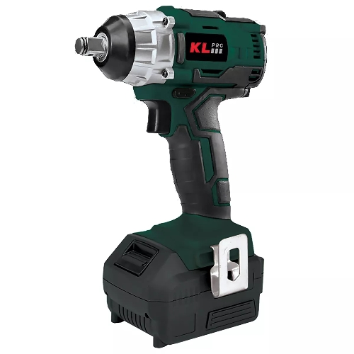 Профессиональный бесщеточный гайковерт аккумуляторный KLPRO KLSS18B-80 (18В, Li-ion-2шт, 8.0Ач, 250Нм, 2 скорости, подсветка,З/У,в кейсе)