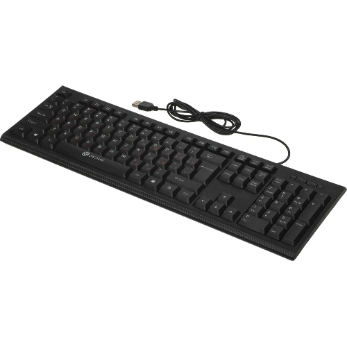 Клавиатура проводная Oklick 120M, USB, черный