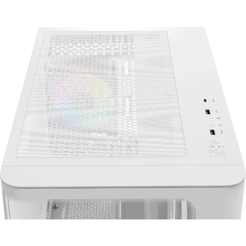 Компьютерный корпус Ocypus Iota C50 WH Curve ARGB Digital (Iota-C50-WHD300CD-GL)