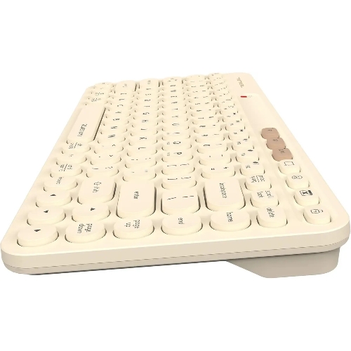 Клавиатура беспроводная A4Tech Fstyler FBK36C AS, USB, Bluetooth/Радиоканал, бежевый