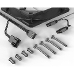 Вентилятор для корпуса ID-Cooling TF-12025-PRO-ARGb черный, 120 мм, 1800 об/мин, 35.2 дБ, 4 pin