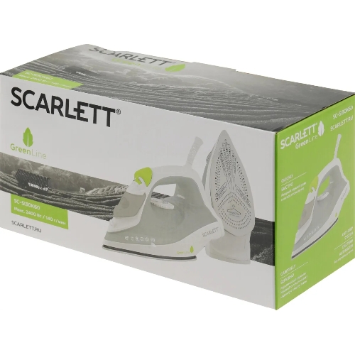 Утюг Scarlett SC-SI30K60 GREEN LINE WHITE