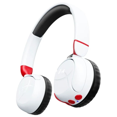 Гарнитура HyperX Cloud Mini белый, беспроводная + проводная, Bluetooth, до 25 ч, совместимость с PS5, Xbox