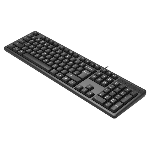Клавиатура проводная A4Tech KR-3, USB, черный