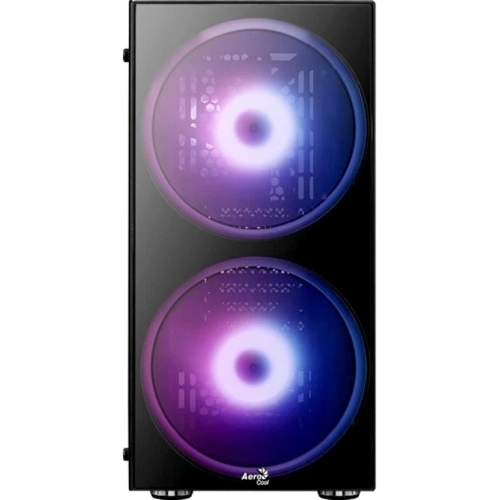 Компьютерный корпус Aerocool/Formula Python (3xUSB, 2xAudio, 0.5 мм,2x200 мм FAN, прозрачная стенка-закаленное стекло, ATX, без БП)