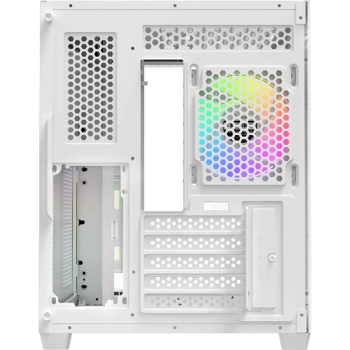 Компьютерный корпус Ocypus Iota C50 WH Curve ARGB Digital (Iota-C50-WHD300CD-GL)