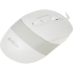 Мышь проводная A4Tech Fstyler FM10 белый/серый, 1600 dpi, USB, кнопки - 4